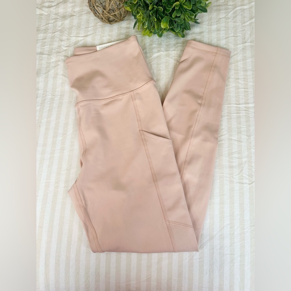 American Eagle The Everything Pocket Legging Highest Rise Blush Pink Medium NWT